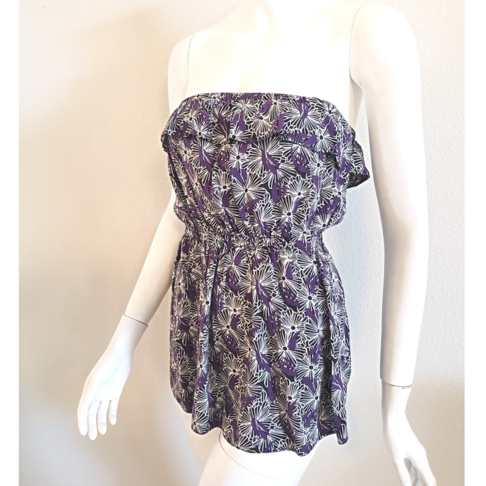 Lemon Kiss Strapless Top